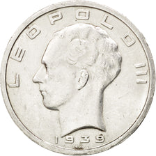 Coin, Belgium, 50 Francs, 50 Frank, 1939, AU(55-58), Silver, KM:121