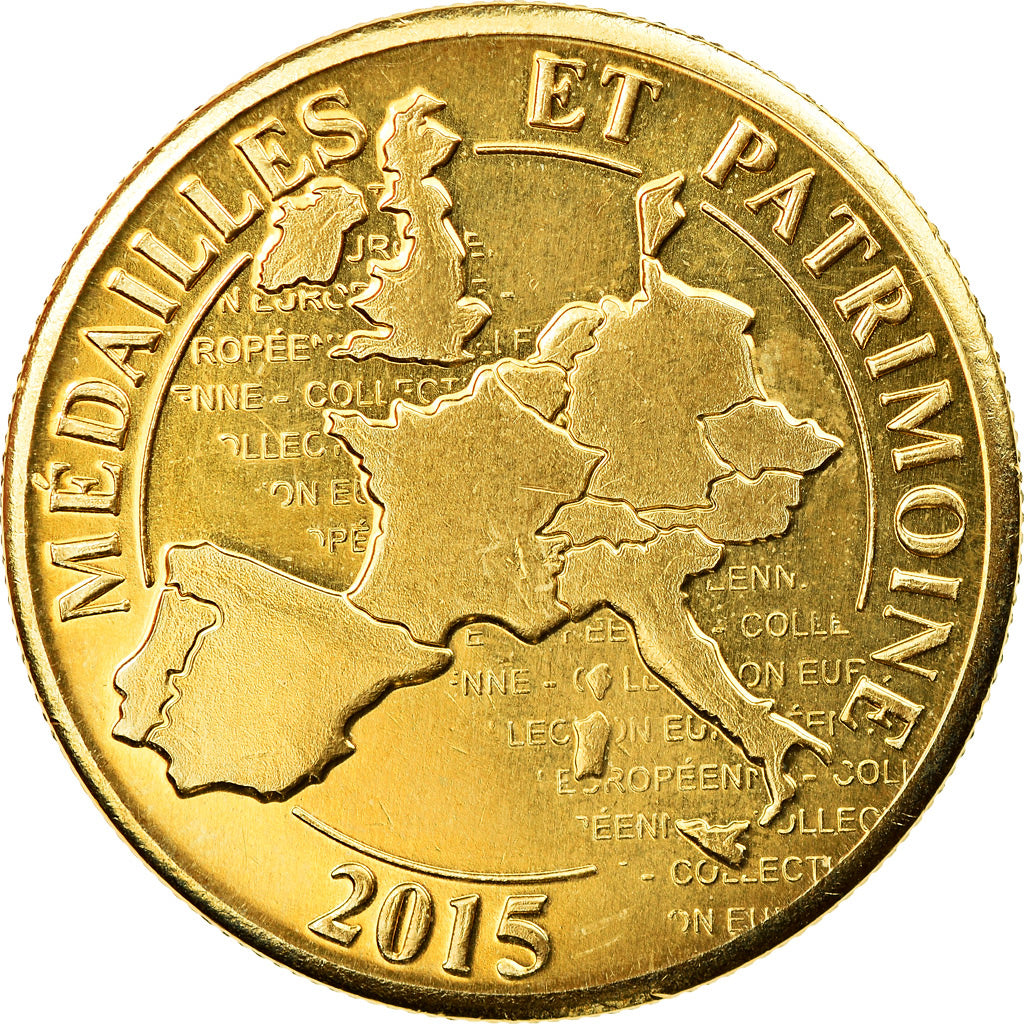 France, Token, Chenonceau - Château -  Henri II, 2015, Médailles et