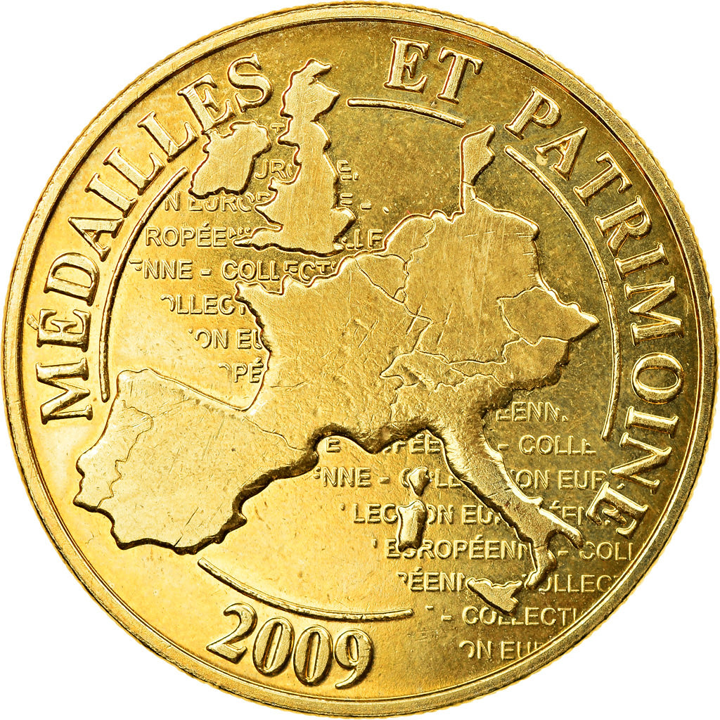 France, Token, Avignon - Palais des Papes n°3, 2009, Médailles et Patrimoine