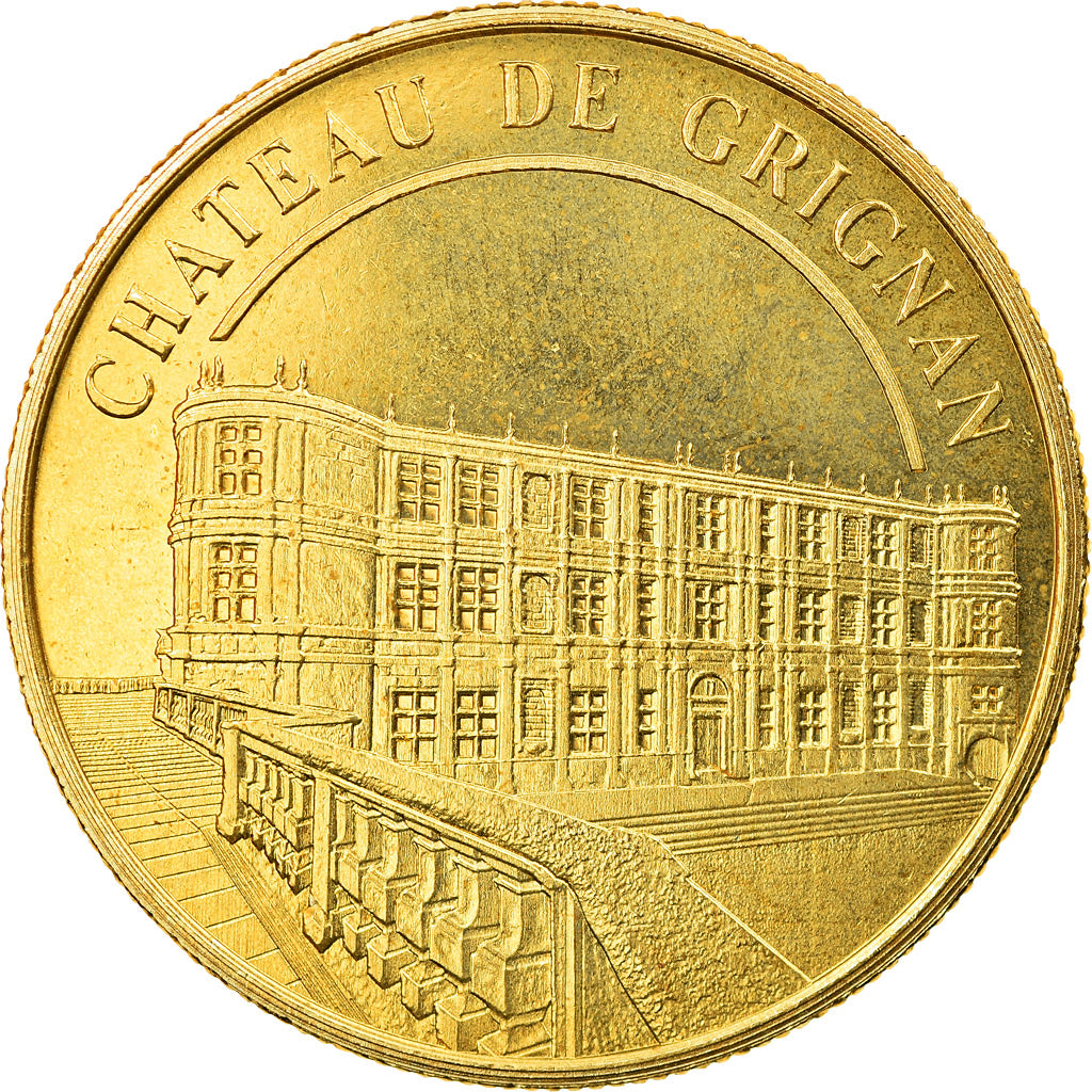 France, Jeton, Drôme - Château de Grignan, Médailles et Patrimoine, SUP