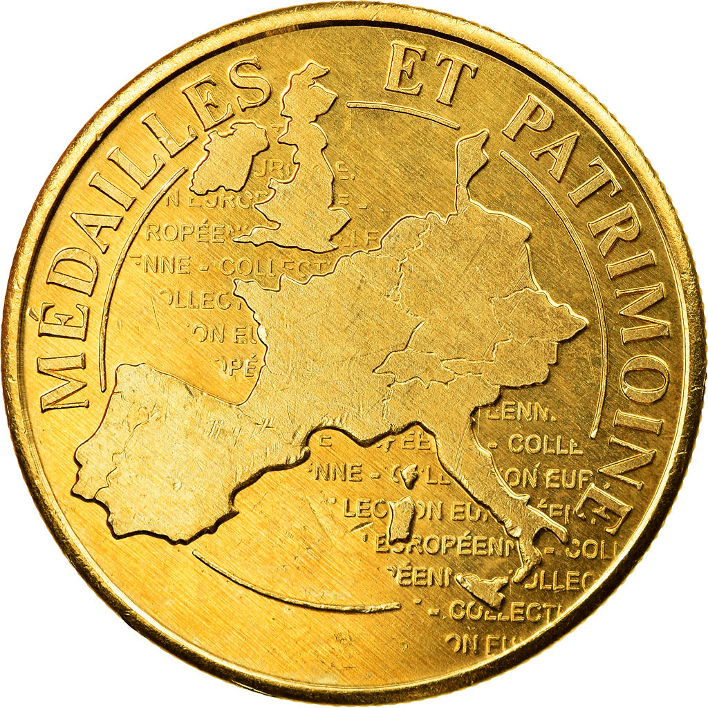 Francja, Token, Cathédrale Notre-Dame, Reims, Undated, Médailles et