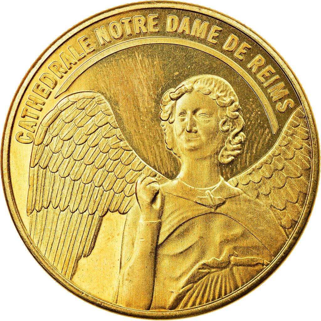 France, Token, Cathédrale Notre-Dame, Reims, 2016, Médailles et Patrimoine