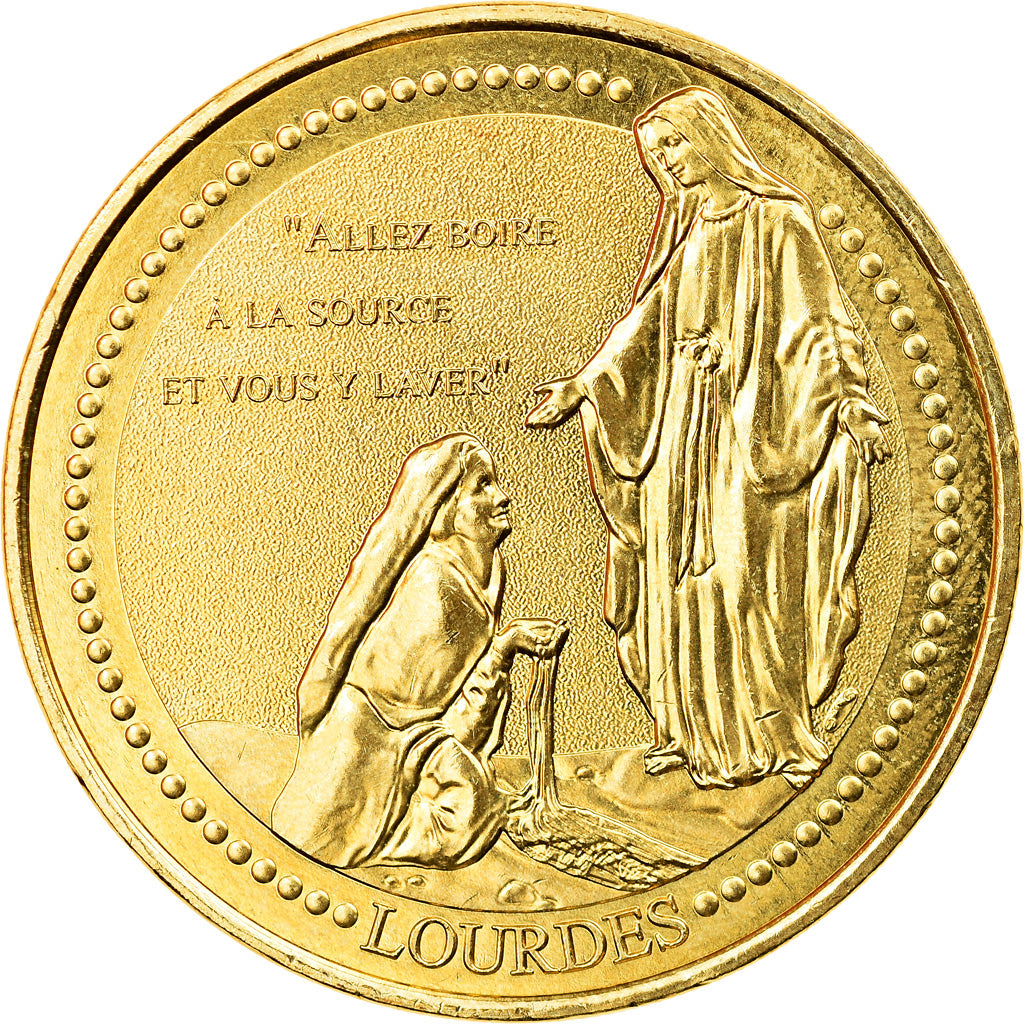 France, Jeton, Lourdes - n°28 - Souvenir de mon bain aux piscines, 2017, MDP