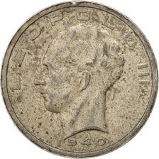 Coin, Belgium, 50 Francs, 50 Frank, 1940, EF(40-45), Silver, KM:121
