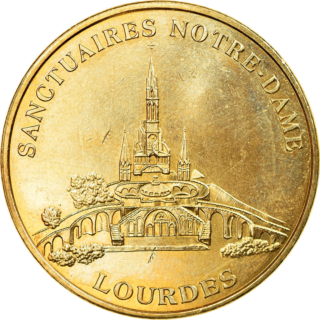 Frankreich, Token, Lourdes - Sanctuaires Notre Dame, 2004, MDP, VZ, Cupro-nickel