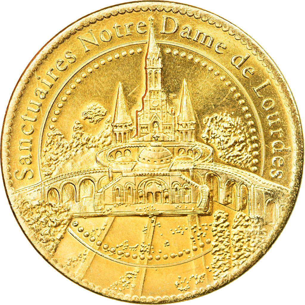 Frankreich, Token, Lourdes - Sanctuaires Notre Dame, VZ, Cupro-nickel Aluminium