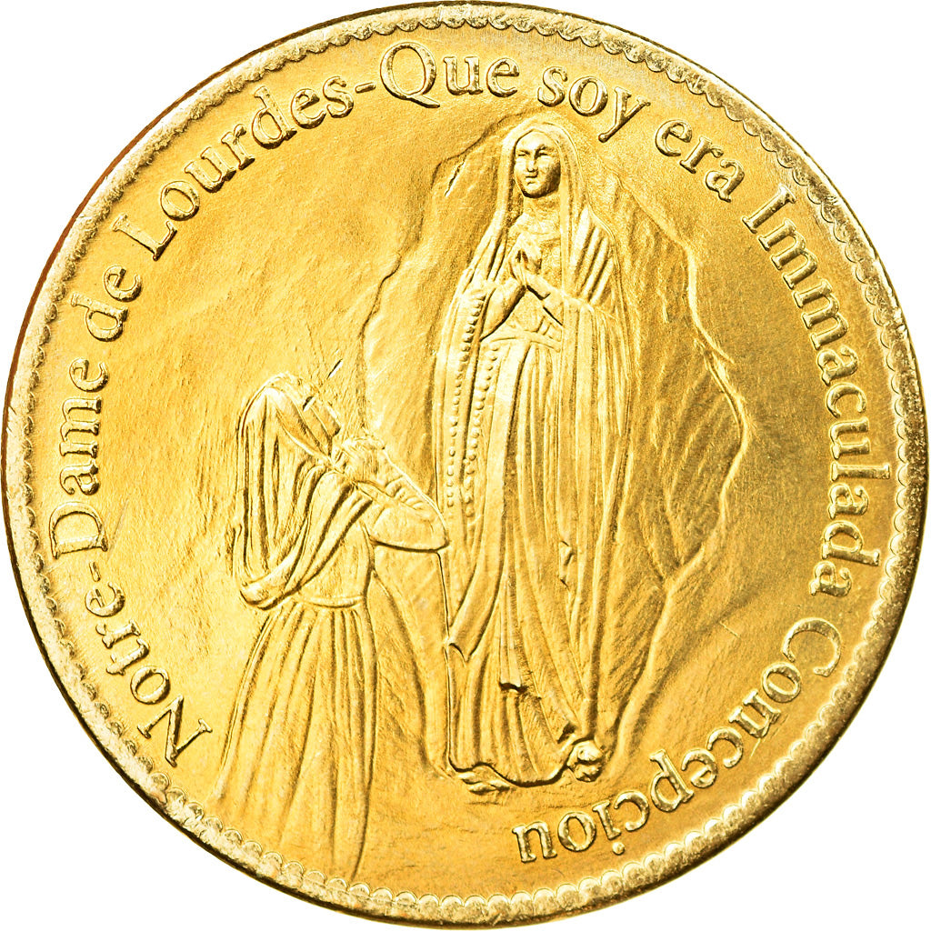 Frankreich, Token, Lourdes - Sanctuaires Notre Dame, VZ, Cupro-nickel Aluminium