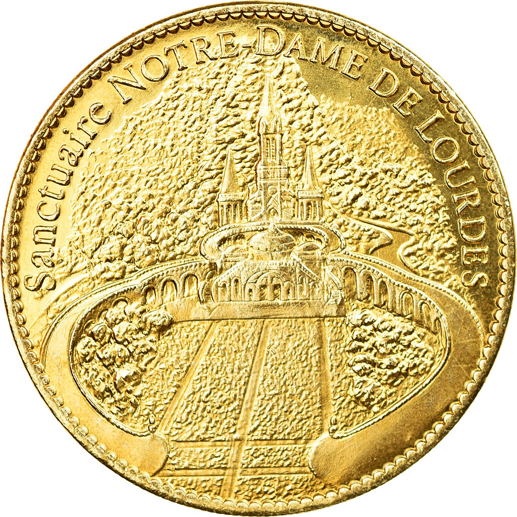 France, Jeton, Lourdes - Je suis l'Immaculée Conception, SUP, Cupro-nickel