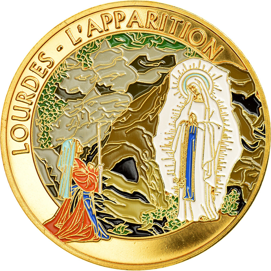 Francia, Token, Lourdes - Notre Dame du Rosaire, SPL-, Rame-nichel-alluminio