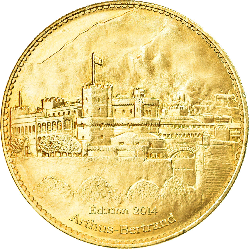 Francia, Token, 98/ Palais Princier, Monaco, 2014, Arthus Bertrand, SPL-