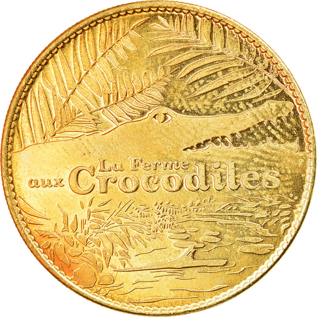 Frankreich, Token, Pierrelatte - La ferme aux crocodiles - Le crocodile du Nil