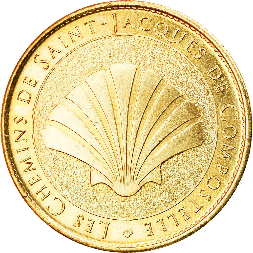 France, Token, Chemins de Saint-Jacques de Compostelle - Nevers, AU(55-58)