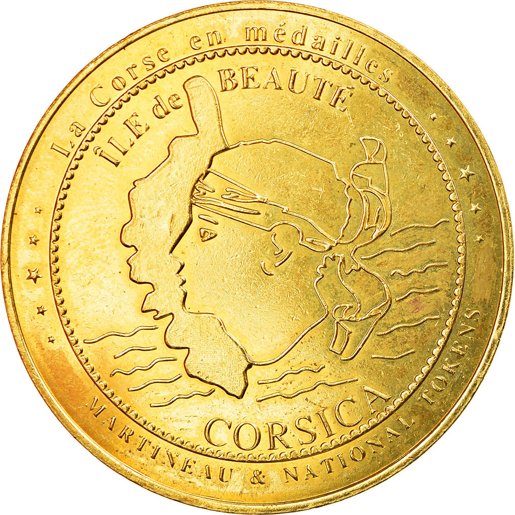 France, Jeton, Jeton Touristique, Calvi - Cité de Christophe Colomb, Martineau