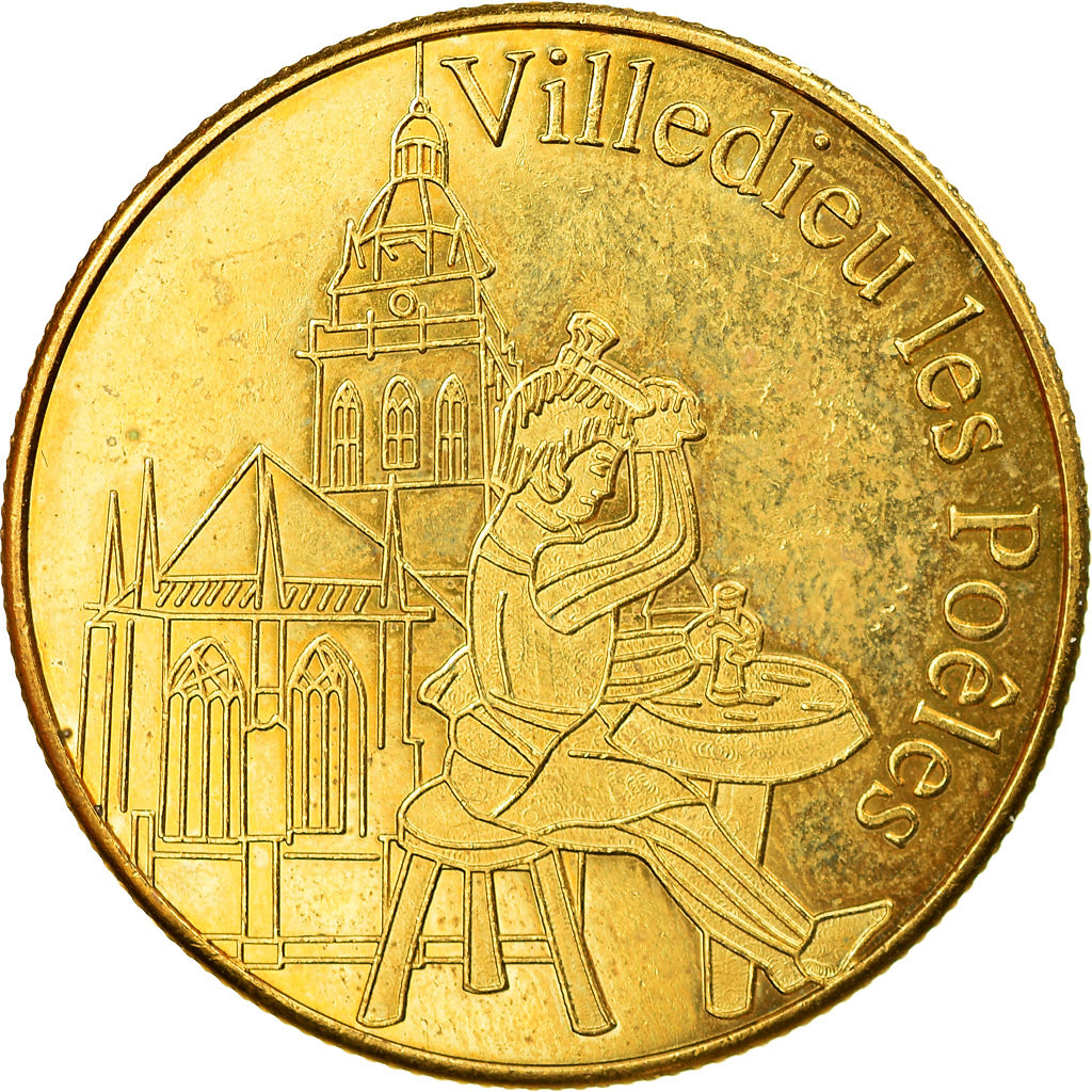 France, Token, Touristic token, Villedieu les Poêles, Médaille de Collection
