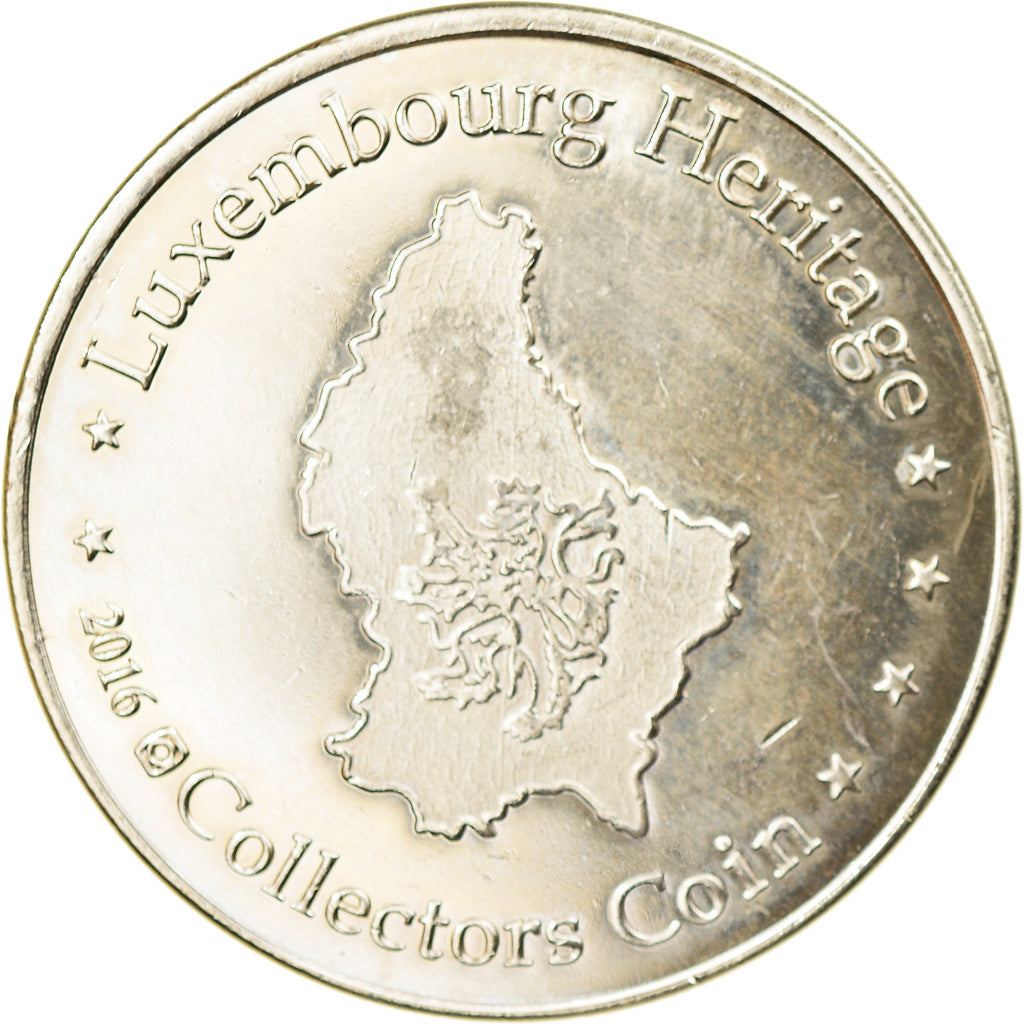 Luxemburgo, Token, Luxembourg, 2016, Collections coin, EBC, Cobre - níquel