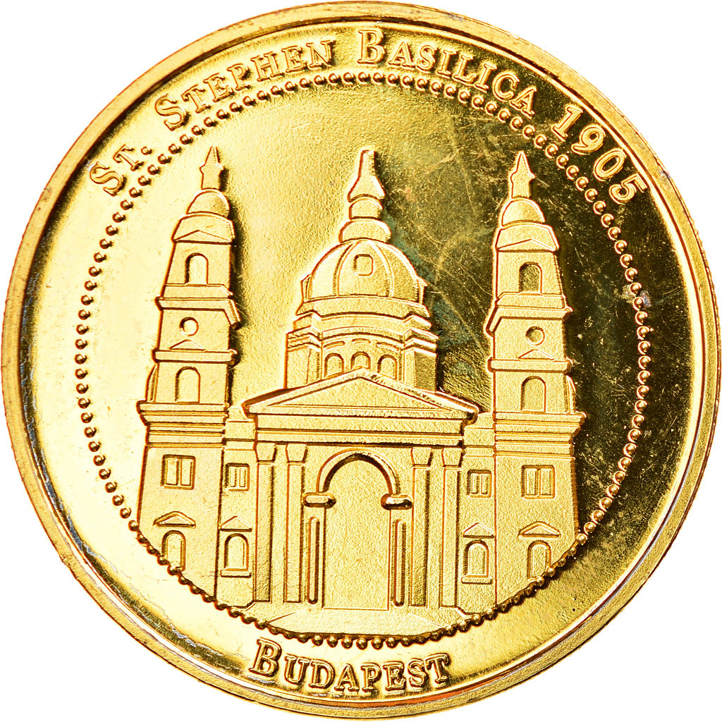 Hungary, Token, Budapest, AU(55-58), Cupro-nickel Aluminium