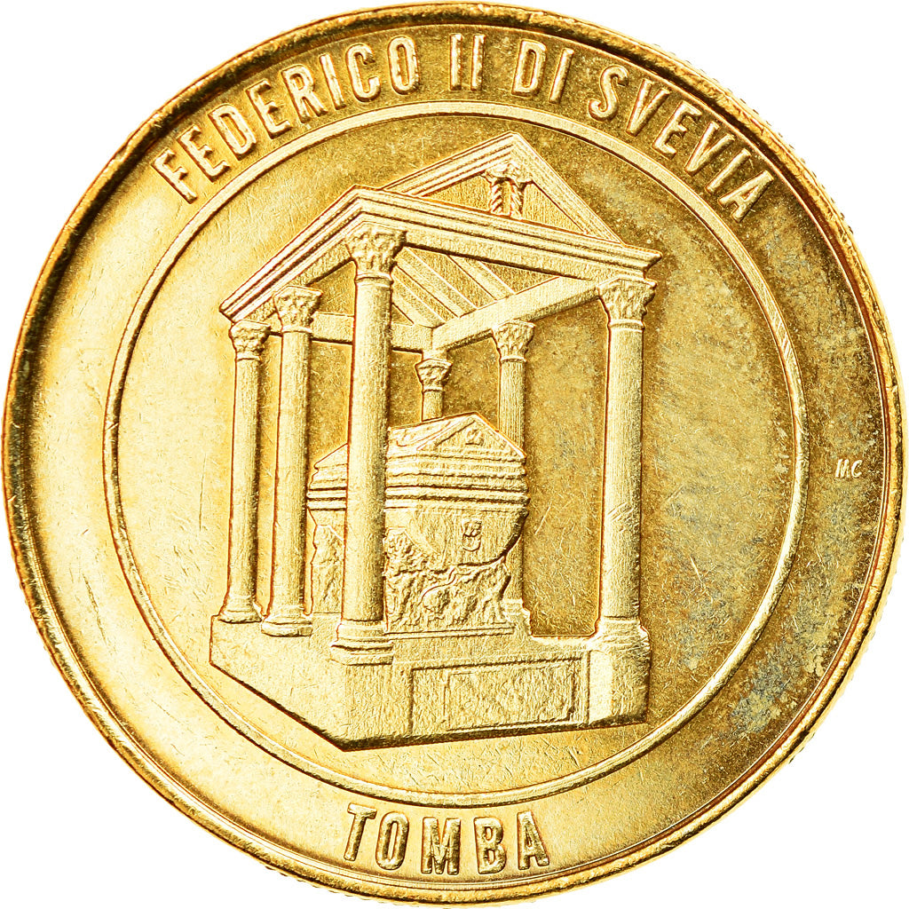 Italy, Token, Palerme, EF(40-45), Cupro-nickel Aluminium