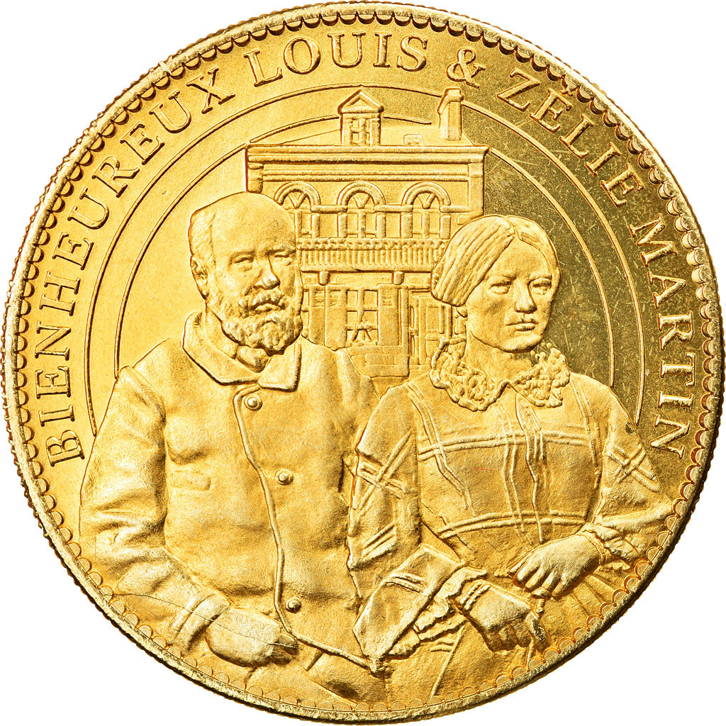 Frankrijk, Token, Lisieux -  Basilique - Louis et Zélie Martin, 2013, Arthus
