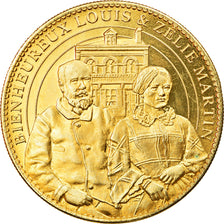 France, Token, Lisieux -  Basilique - Louis et Zélie Martin, 2013, Arthus