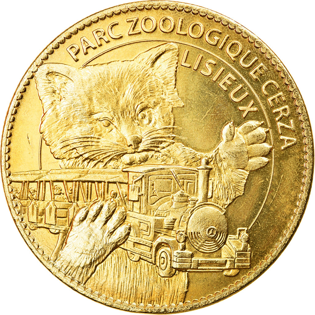 Francia, Token, Lisieux - Zoo de Cerza  n°7, 2012, Arthus Bertrand, EBC
