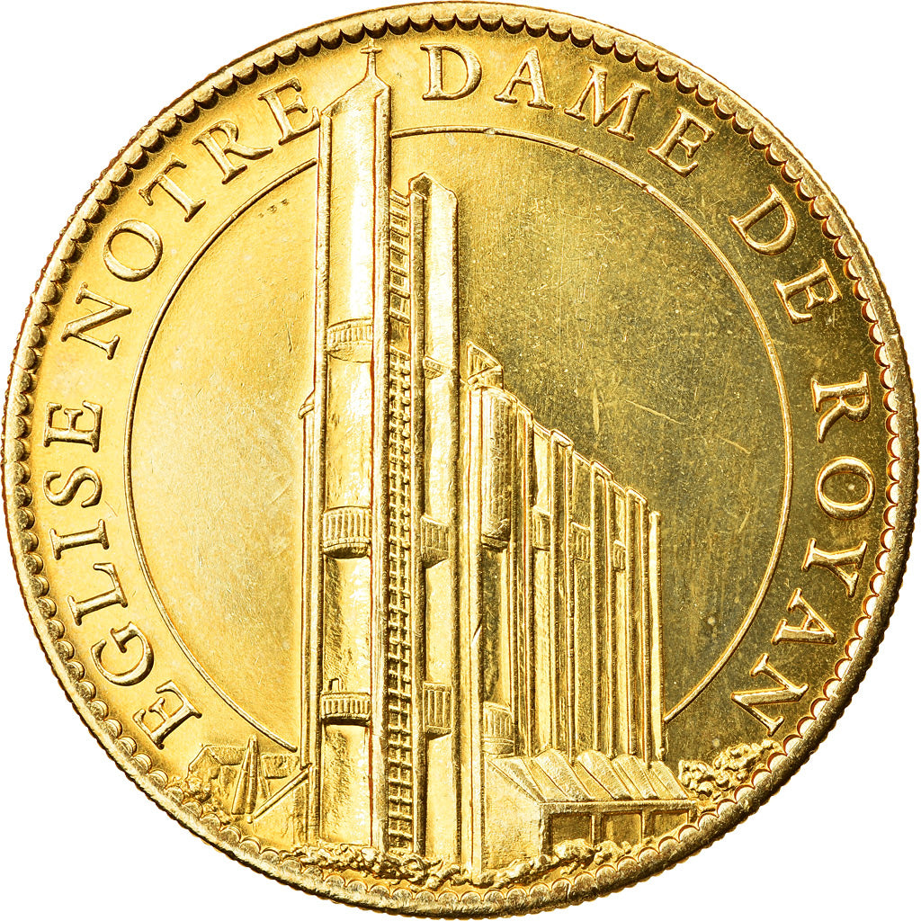 France, Token, Royan - Eglise Notre Dame, 2011, Arthus Bertrand, AU(55-58)