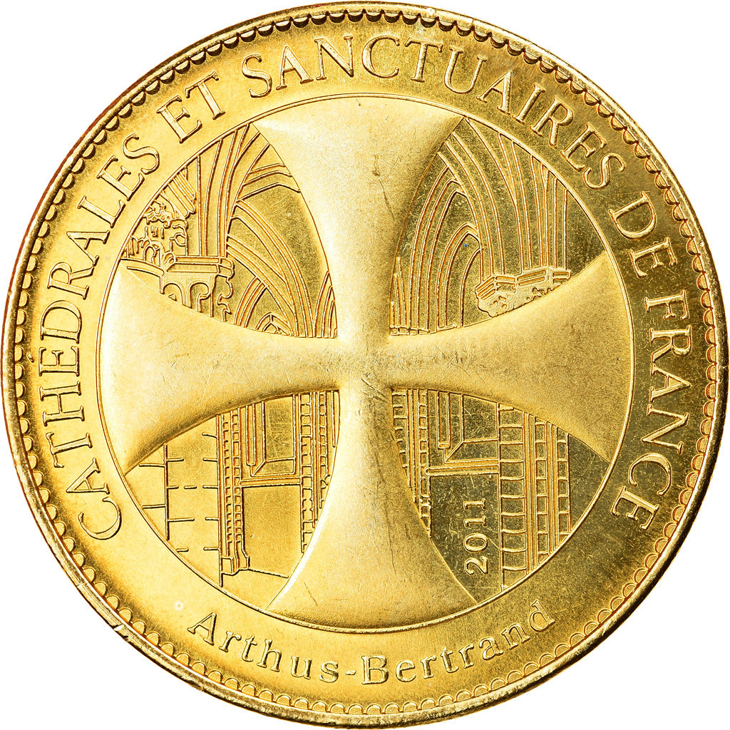 France, Token, Royan - Eglise Notre Dame, 2011, Arthus Bertrand, AU(55-58)