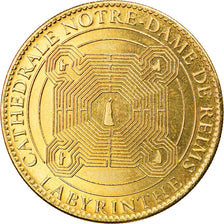 France, Token, Reims - Cathédrale - Labyrinthe, 2011, Arthus Bertrand