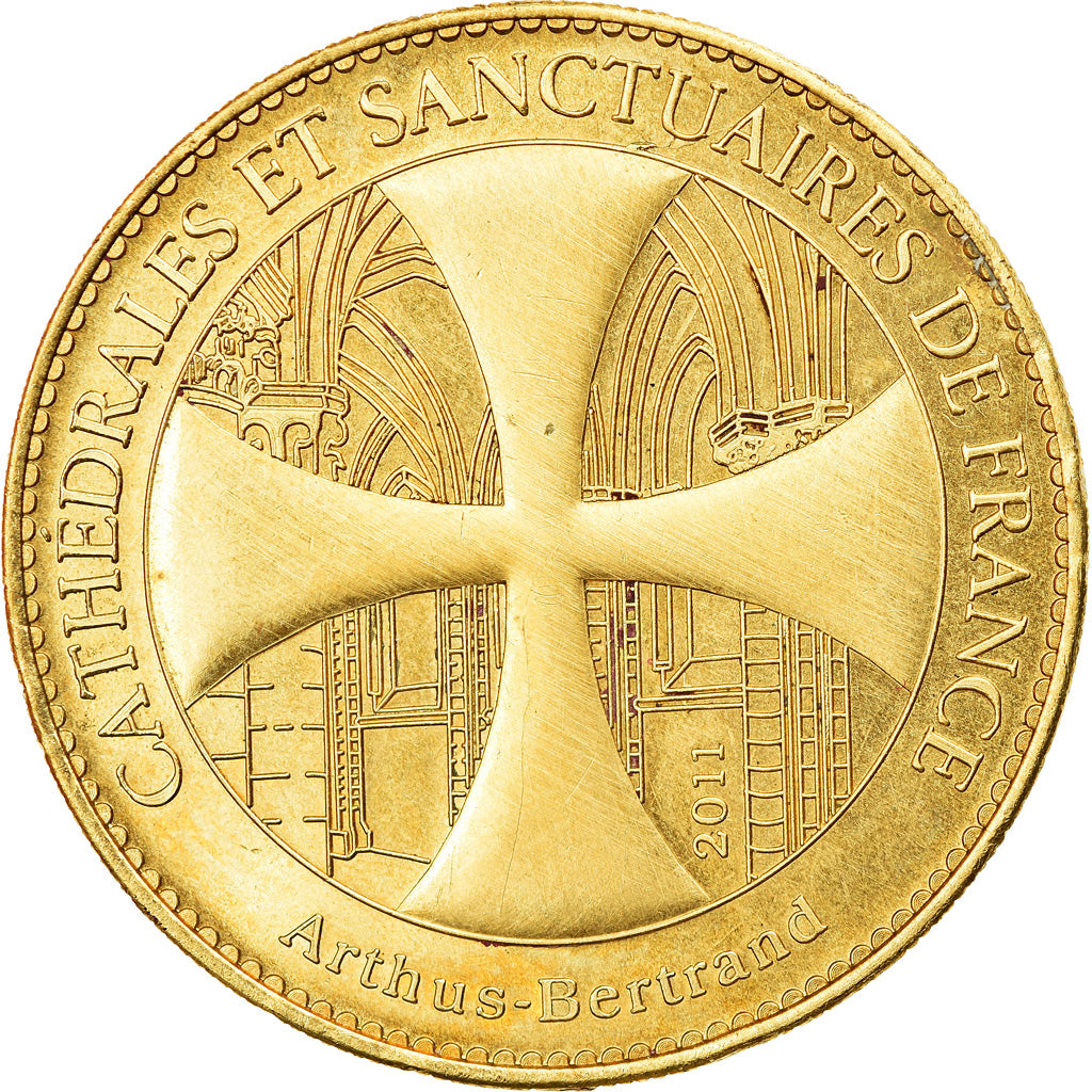 França, Token, Reims - Cathédrale n°2 - Ange, 2011, Arthus Bertrand