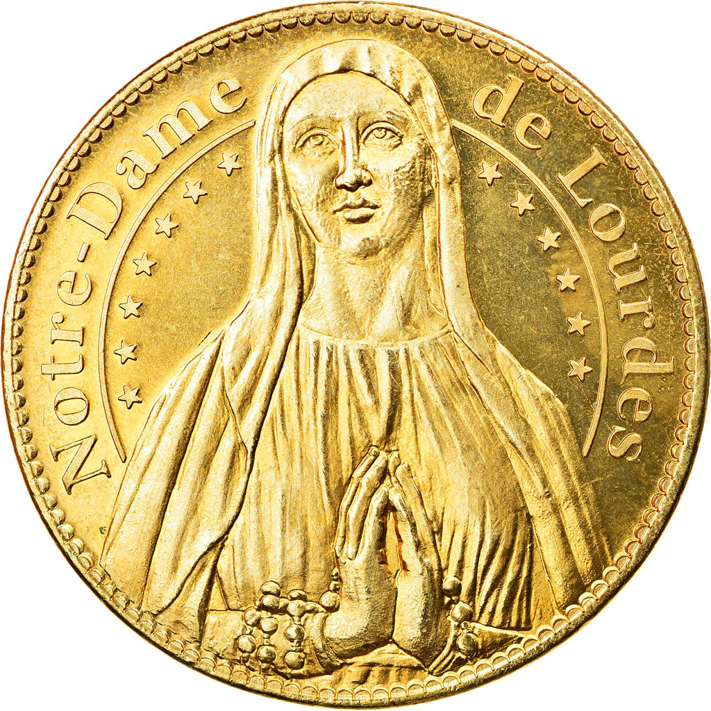 Francja, Token, Lourdes n°4 - Sainte Bernadette et Notre Dame de Lourdes, 2013