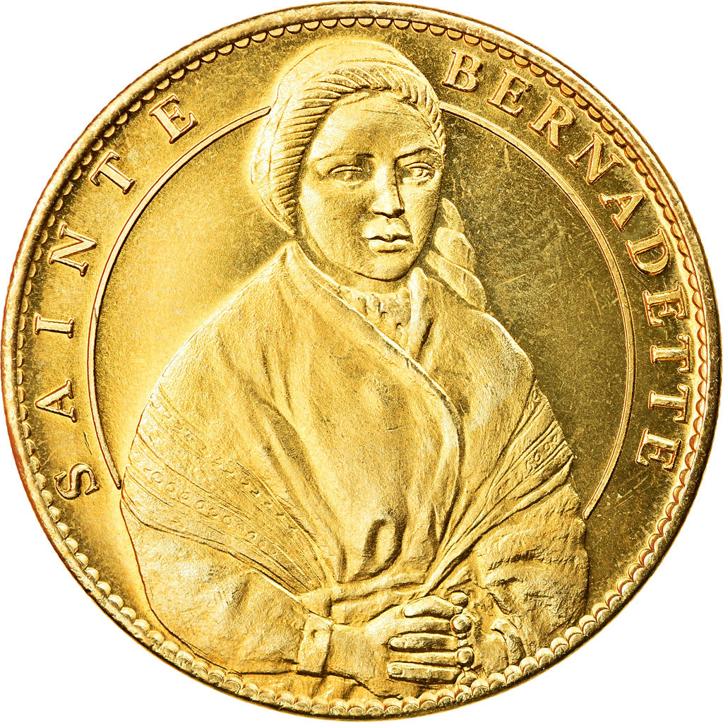 Francja, Token, Lourdes n°4 - Sainte Bernadette et Notre Dame de Lourdes, 2013