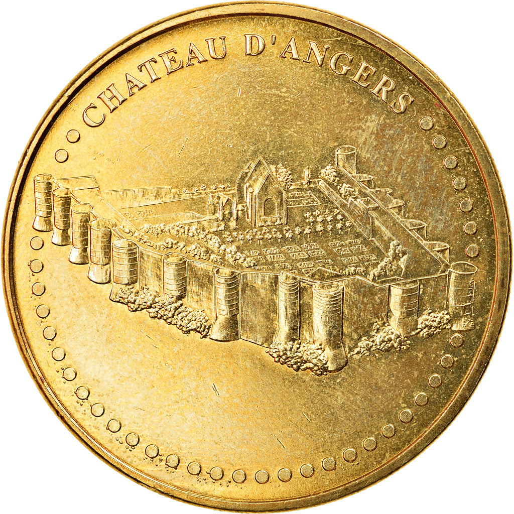 France, Token, Angers - Château n°2, 2013, MDP, AU(55-58), Cupro-nickel