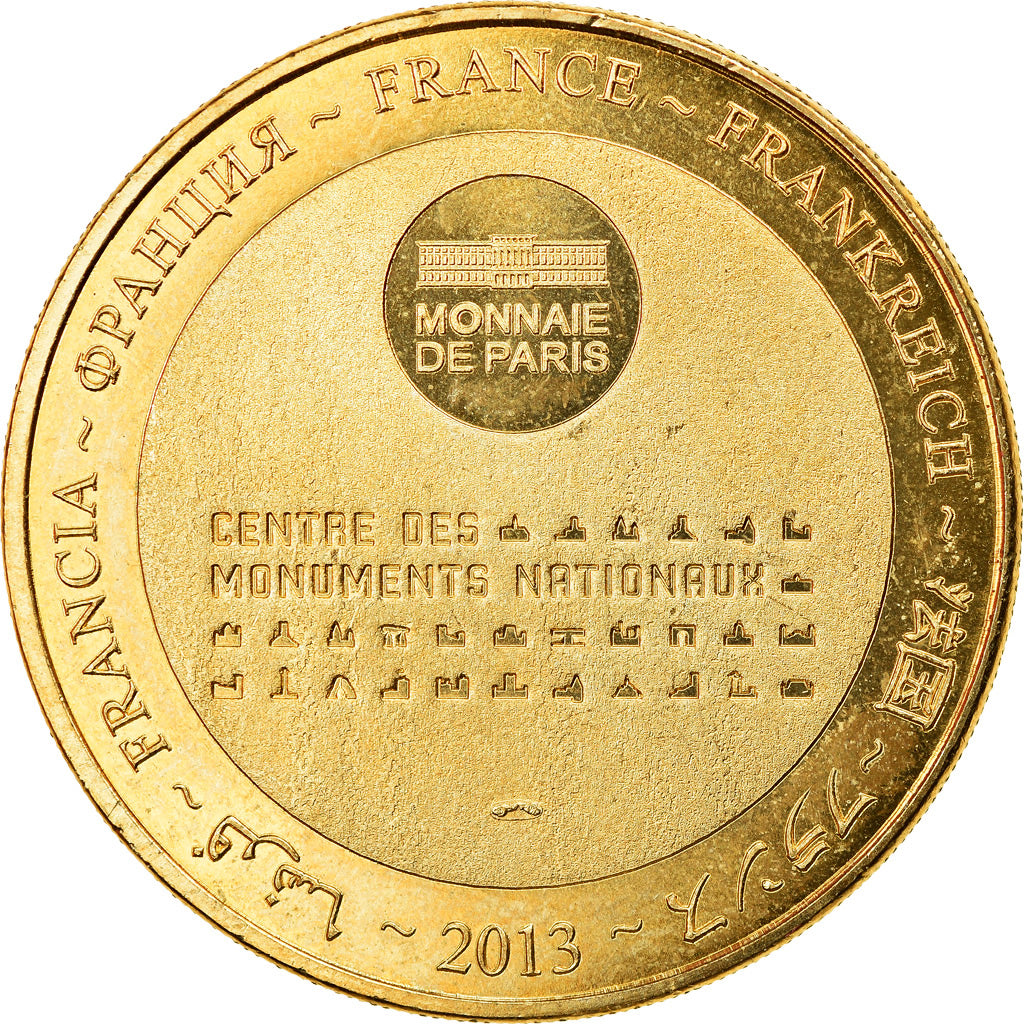France, Token, Angers - Château n°2, 2013, MDP, AU(55-58), Cupro-nickel