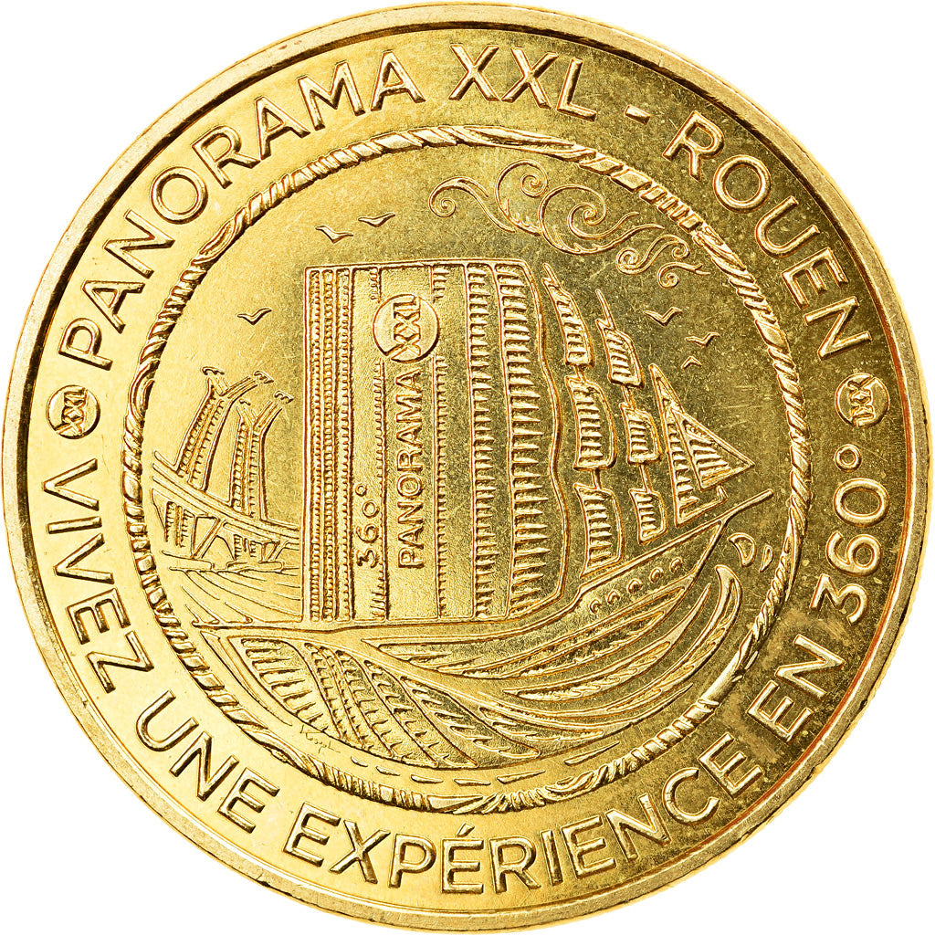 France, Token, Rouen - Panorama XXL, 2019, MDP, AU(55-58), Cupro-nickel