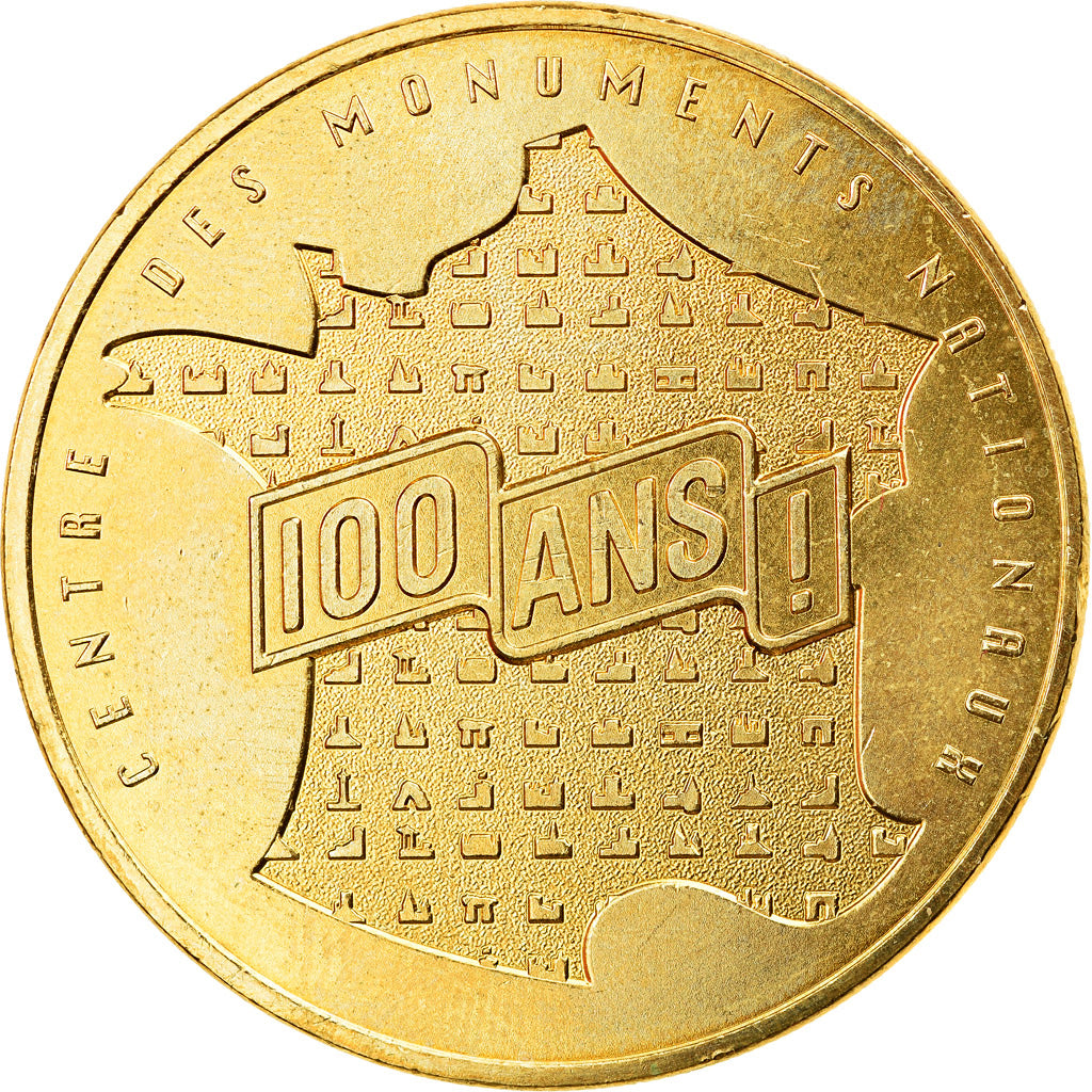 Frankreich, Token, Paris - Centre des monuments nationaux - 100 ans, 2014, MDP
