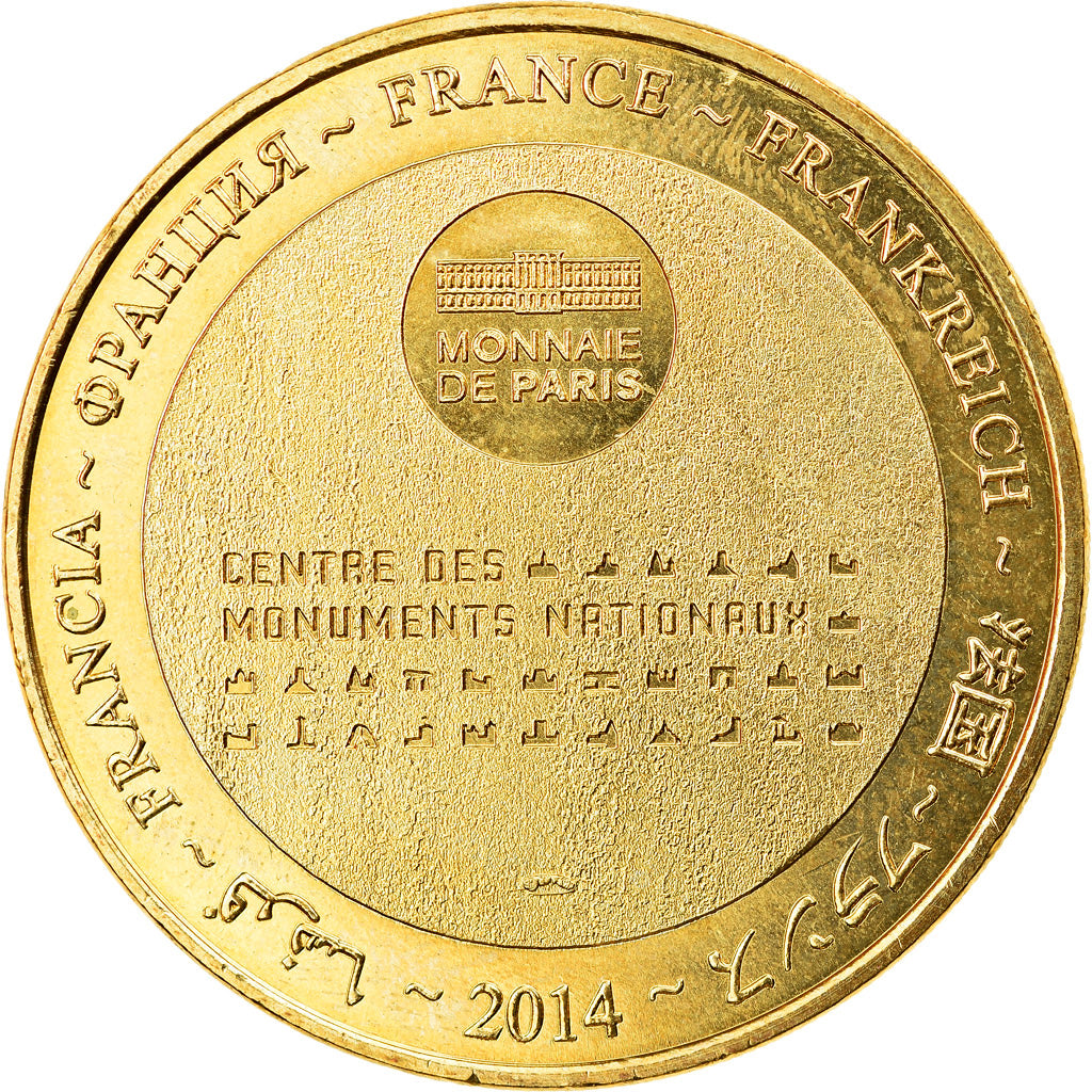 Frankreich, Token, Paris - Centre des monuments nationaux - 100 ans, 2014, MDP