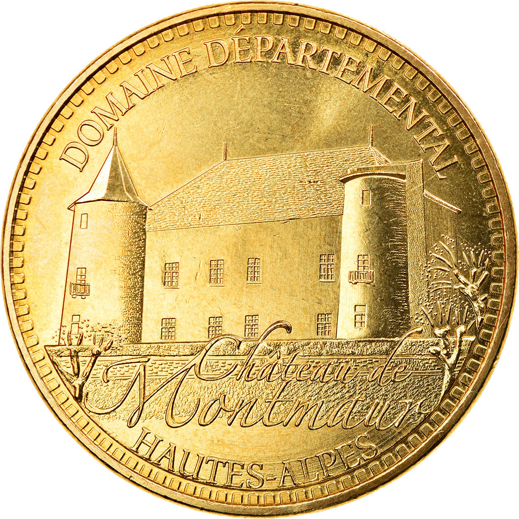France, Token, 05/ Château de Montmaur, 2013, MDP, AU(55-58), Cupro-nickel