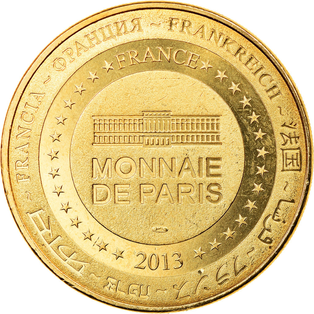 France, Token, 05/ Château de Montmaur, 2013, MDP, AU(55-58), Cupro-nickel