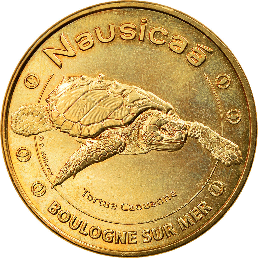 Frankreich, Token, Boulogne-sur-Mer -Nausicaa n°8, 2013, MDP, VZ, Cupro-nickel