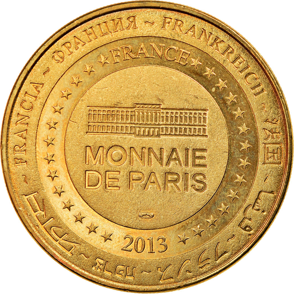 Frankreich, Token, Boulogne-sur-Mer -Nausicaa n°8, 2013, MDP, VZ, Cupro-nickel