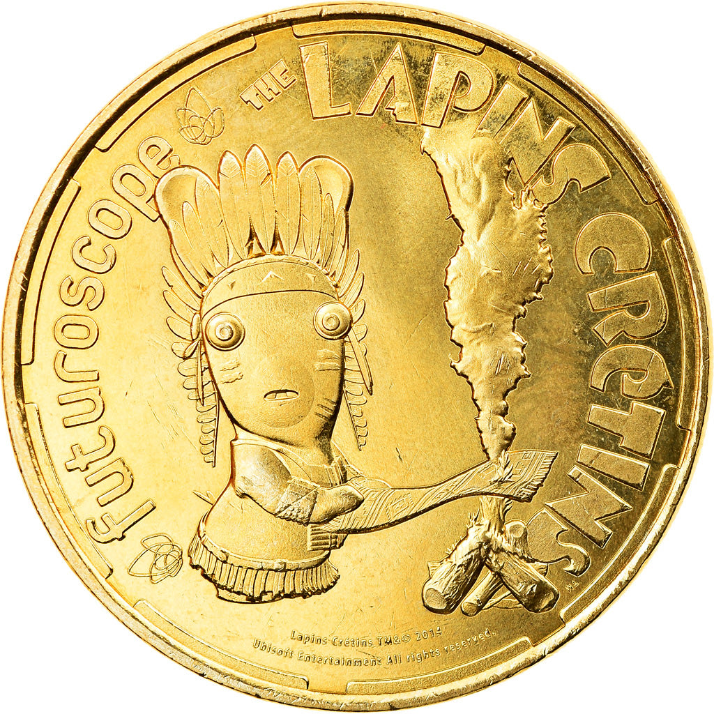 Frankreich, Token, Jaunay-Clan - Futuroscope n° 18 - L'indien, 2014, MDP, VZ