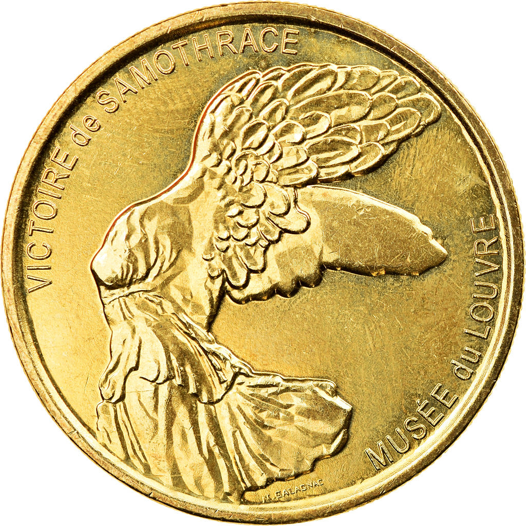 Francia, Token, Musée du Louvre - Victoire de Samothrace, Médailles et