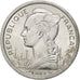 COMOROS, 2 Francs, 1964, Paris, KM #5, AU(55-58), Aluminum, 27.1, Lecompte #35,.