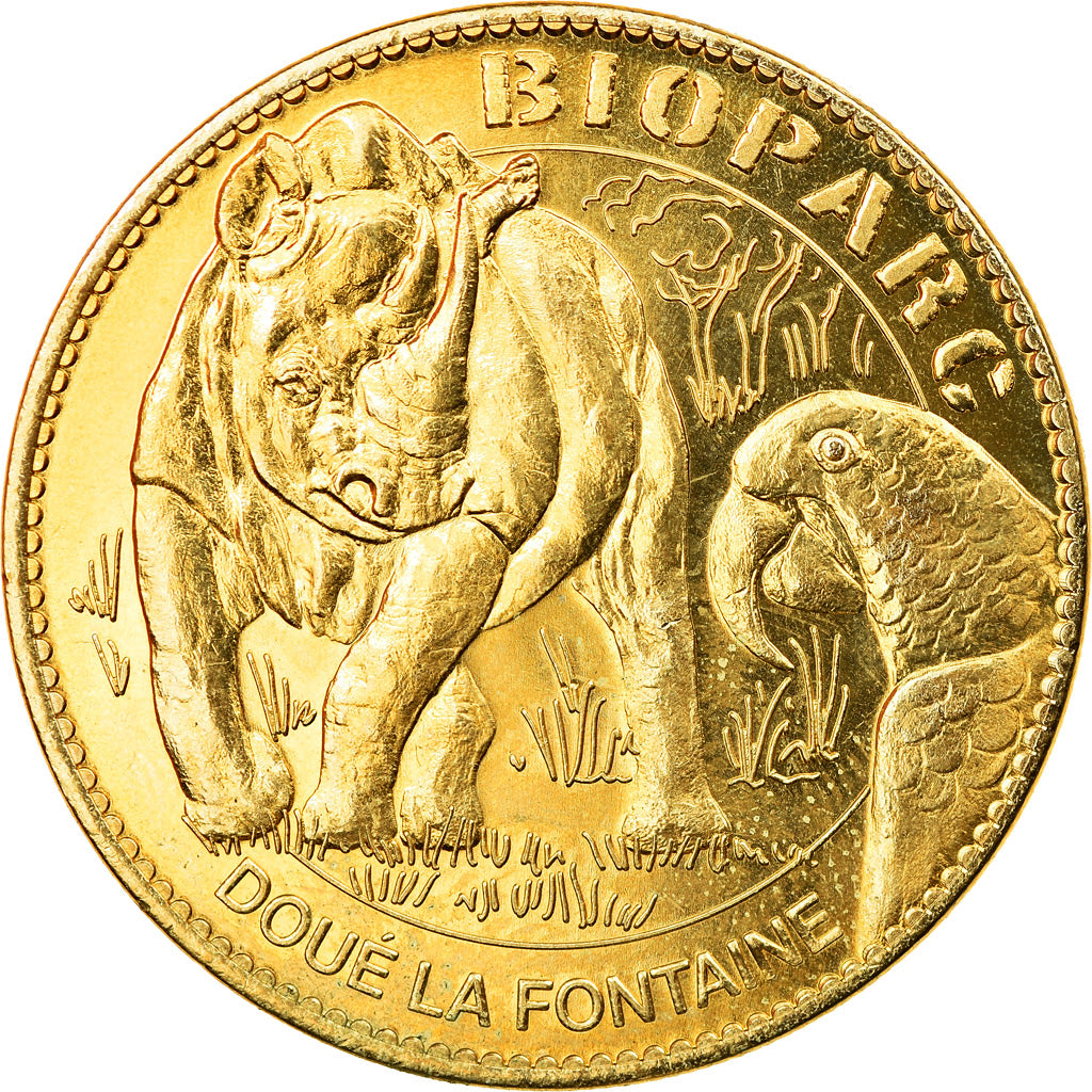 Frankreich, Token, Doué - le zoo n°3, 2012, Arthus Bertrand, VZ, Cupro-nickel