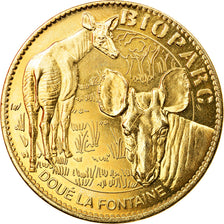 France, Token, Doué - Zoo n°2, 2014, Arthus Bertrand, AU(55-58), Cupro-nickel