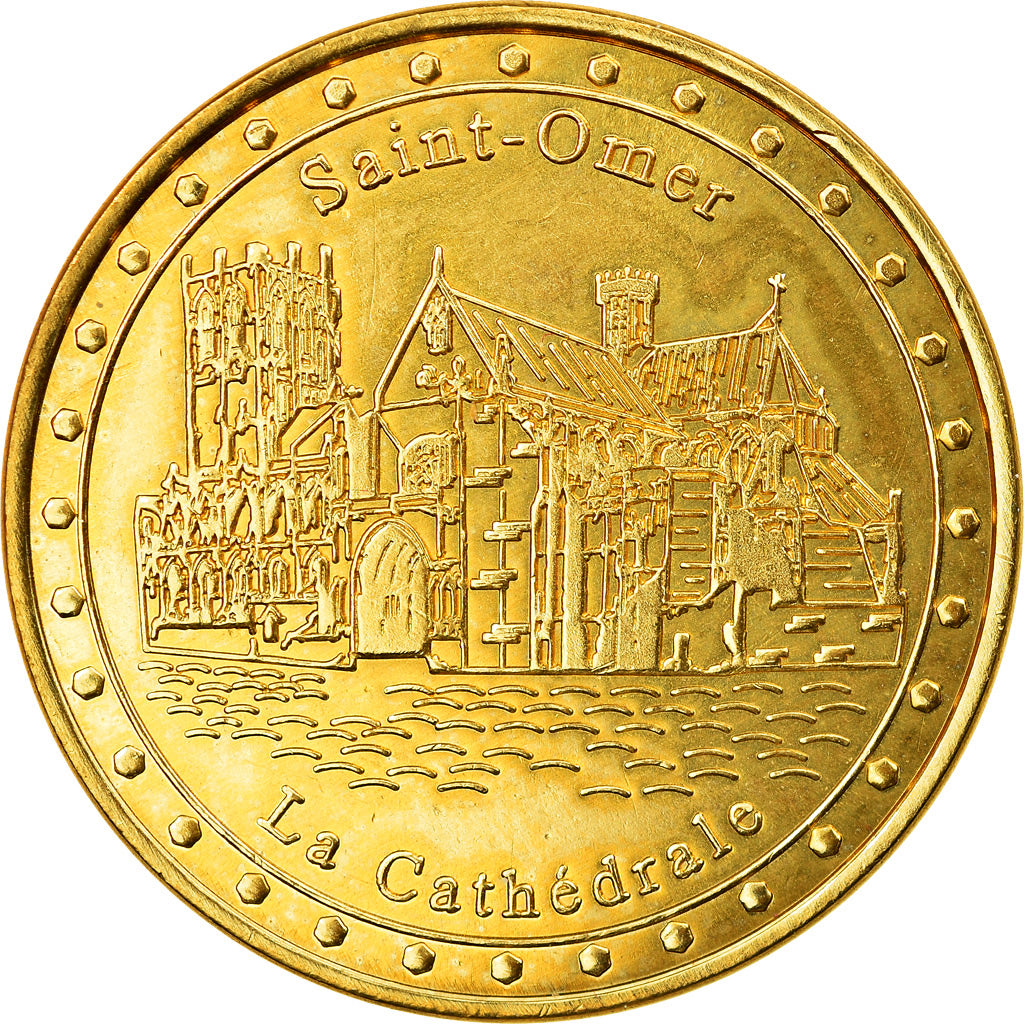 France, Token, 62/ Saint-Omer - La Cathédrale, France Médailles, AU(55-58)