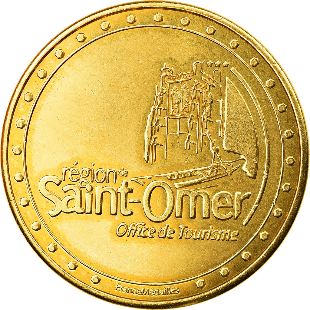 France, Token, 62/ Saint-Omer - La Cathédrale, France Médailles, AU(55-58)