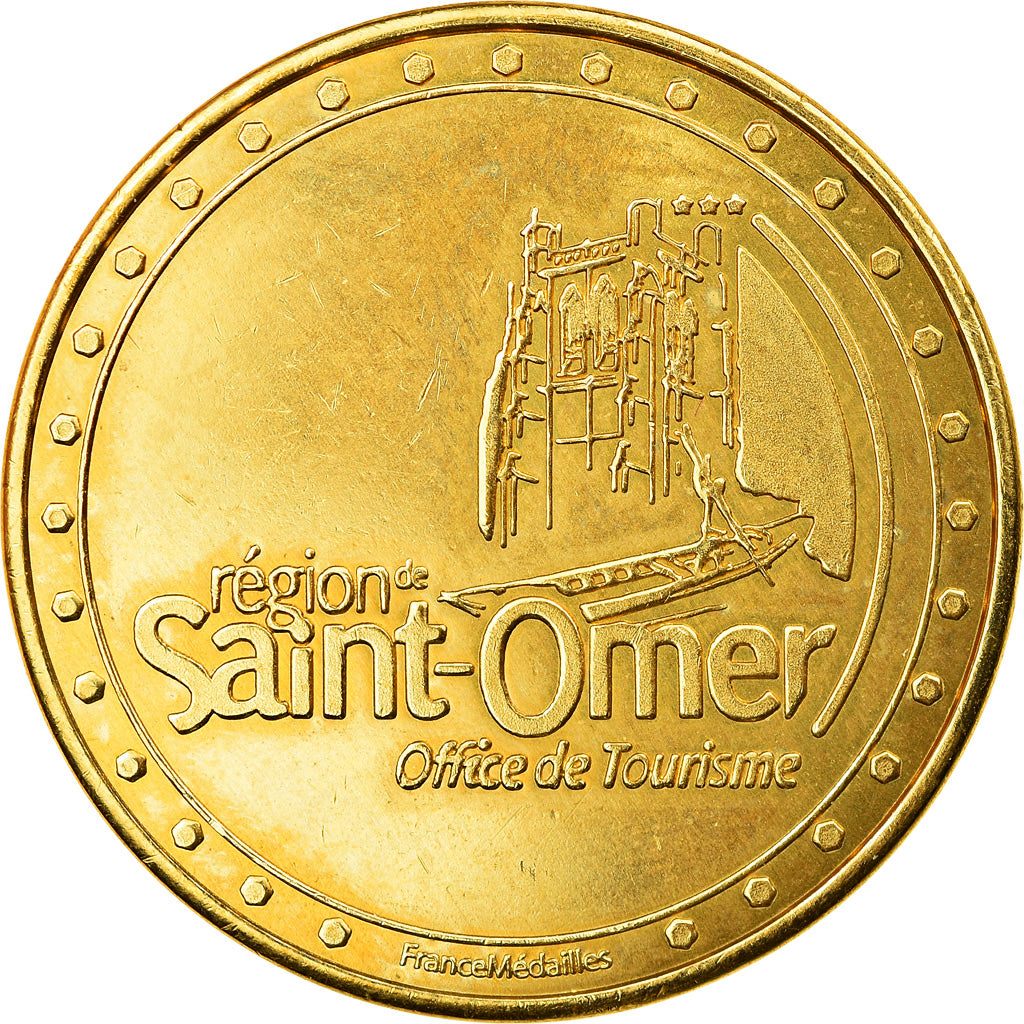Frankrijk, Token, 62/ Saint-Omer - Hotel de Ville, France Médailles, PR