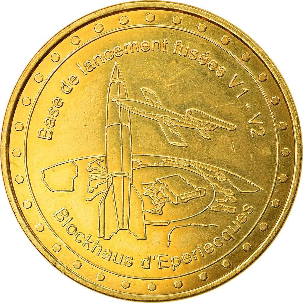 França, Token, 62/ Eperlecques - Fusées V1 - V2, France Médailles, AU(55-58)