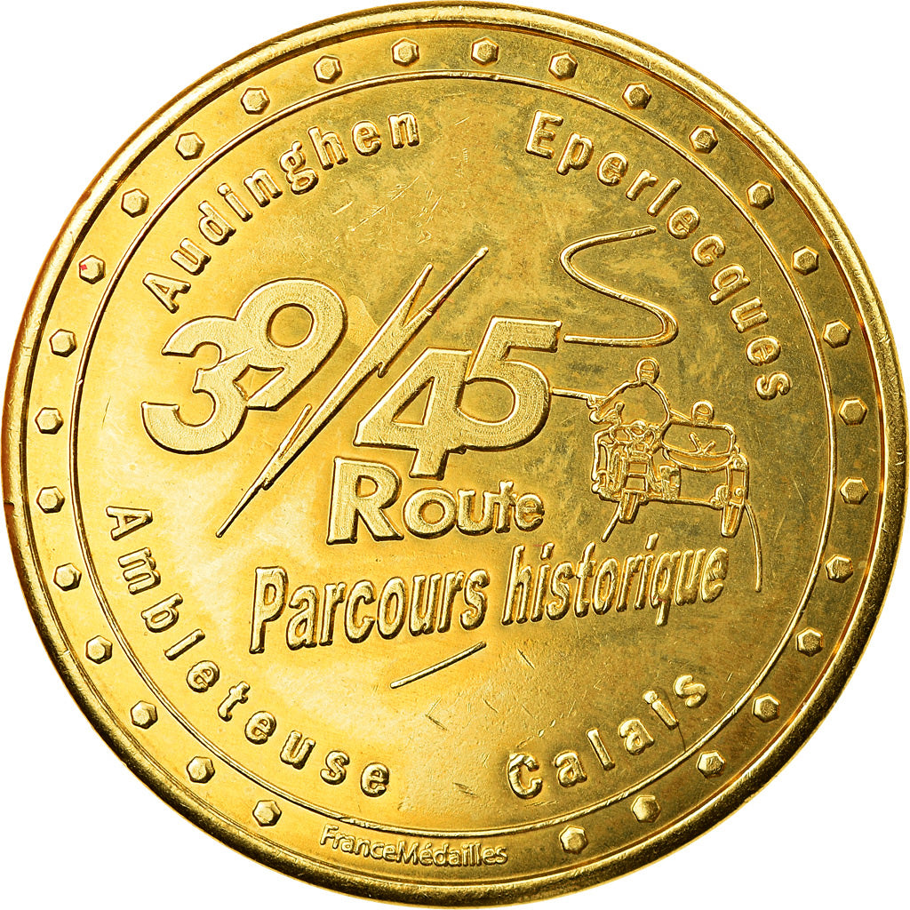 França, Token, 62/ Eperlecques - Fusées V1 - V2, France Médailles, AU(55-58)