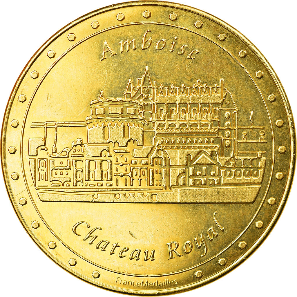 Frankrijk, Token, Amboise - Château royal et le Clos Lucé, France Médailles